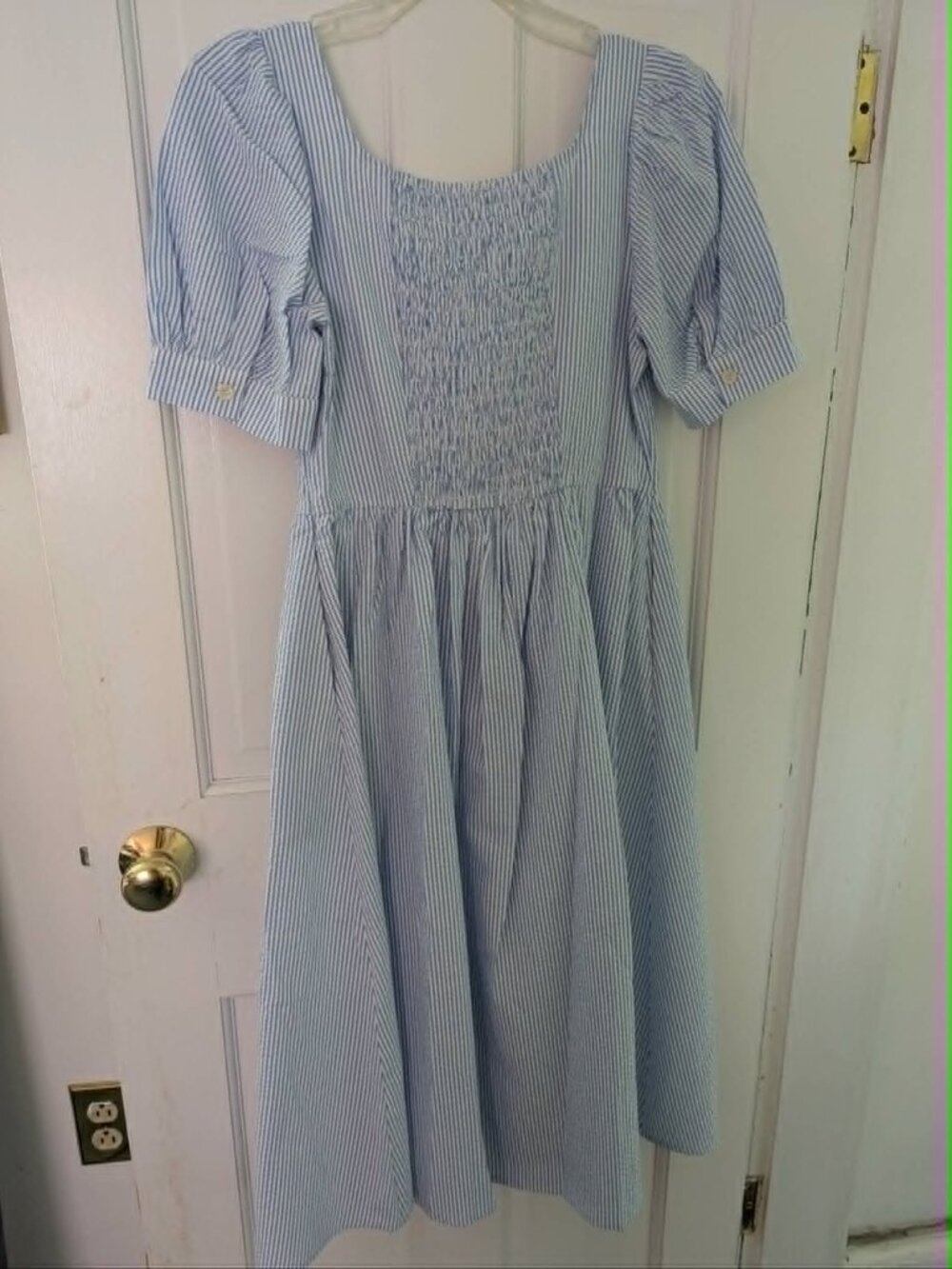 Simple Retro "Maisie French Tie" cotton dress, size M, NWT - Picture 10 of 12